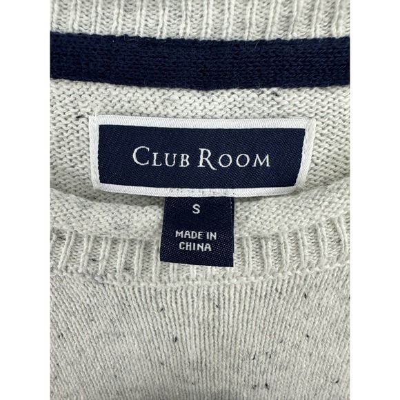 Club Room, Men’s Gregor Striped Sweater, Size Small - Picture 3 of 7